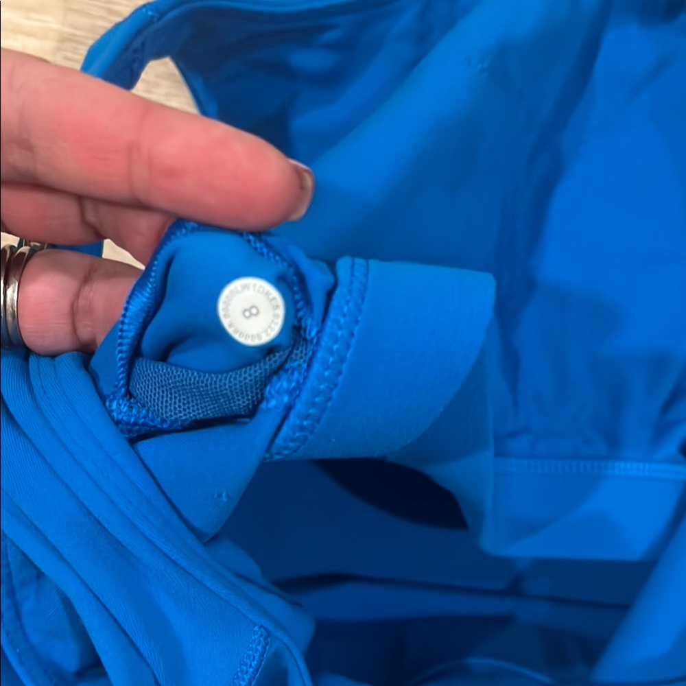 Lululemon Blue Athletic Tank Top - Picture 3 of 5